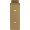 Ekena Millwork Steel Truss Shelf Bracket, Hammered Gold 2"W x 6"D x 6 1/4"H BKTM02X06X06TSHGO - alternate 4